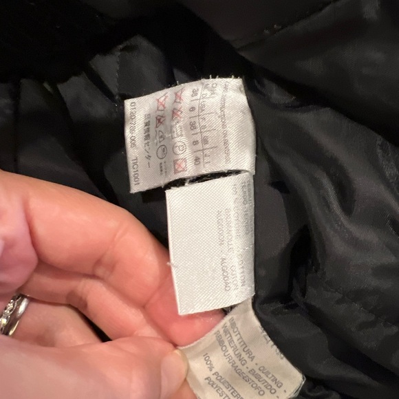 Weekend MaxMara Black Corduroy Pea Coat - Picture 8 of 8